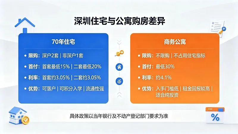 2026 深圳公寓与住宅购房最新政策及银行利率全解析 楼盘实景图