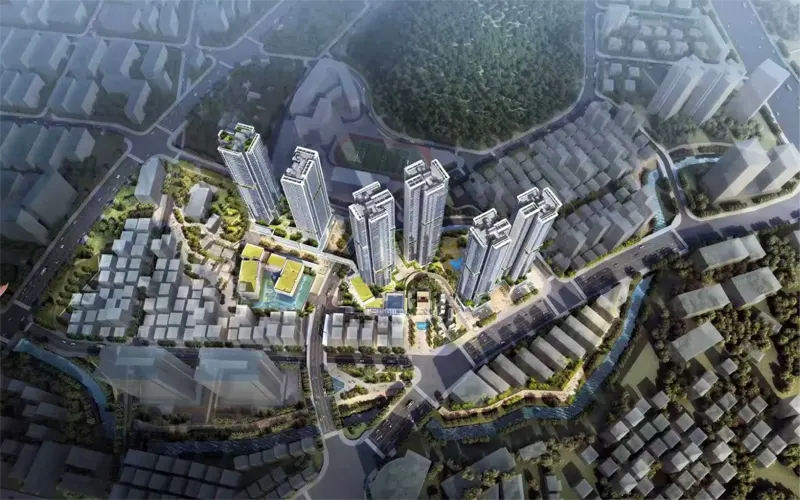 龙华-滨江•叠映春语｜项目介绍，学校学区，地铁交通，内附户型图 楼盘实景图